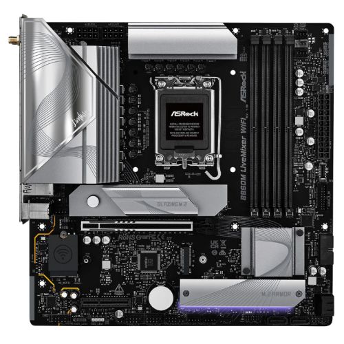 Asrock B860M LIVEMIXER WIFI, Intel B860, 1851, Micro ATX, 4 DDR5, HDMI, TB4, Wi-Fi 6E, 2.5G LAN, RGB, 3x M.2 Asrock B860M LIVEMIXER WIFI, Intel B860, 1851, Micro ATX, 4 DDR5, HDMI, TB4, Wi-Fi 6E, 2.5G LAN, RGB, 3x M.2